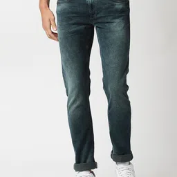 Pepe Jeans Men Blue Soho Skinny Fit Low-Rise Light Fade Stretchable Jeans-image-71