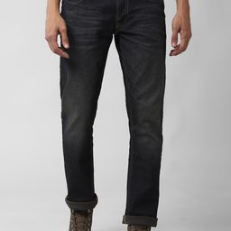 Peter England Casuals Men Black Light Fade Jeans-image-69