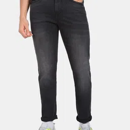 Flying Machine Slash Slim Tapered Fit Stone Wash Authentic Signature Jeans-image-98