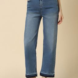 Allen Solly Woman Women Mid Rise Light Fade Clean Look Jeans-picture-21