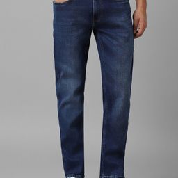 Louis Philippe Jeans Men Slim Fit Clean Look Cotton Light Fade Jeans-picture-22