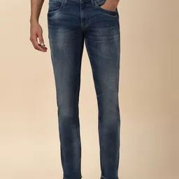 Allen Solly Men Slim Fit Mid-Rise Clean Look Light Fade Jeans-image-70
