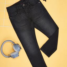 Pantaloons Junior Boys Clean Look Light Fade Jeans-image-8