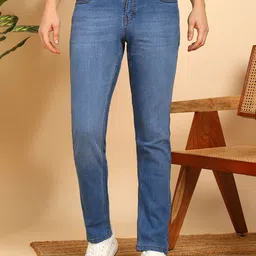 AFLASH Men Urban Utility Regular Fit Mid-Rise Jeans-image-89