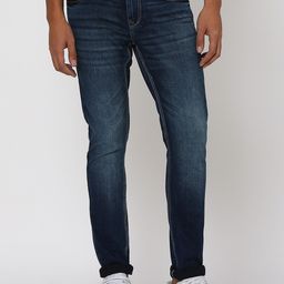 Mufti Men Skinny Fit Mid-Rise Dark Shade Clean Look Stretchable Jeans-image-102