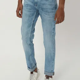 Mufti Men Mid-Rise Heavy Fade Clean Look Stretchable Jeans-image-37