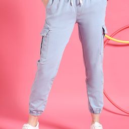 Freehand by The Indian Garage Co Women Blue Mid-Rise Stretchable Jeans-image-30