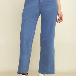 zayla Women Comfort Wide Leg High-Rise Stretchable Jeans-image-68