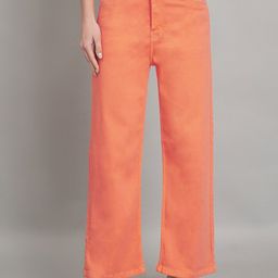 AngelFab Women Jean Relaxed Fit Mid-Rise Coloured Shade Clean Look Cotton Jeans-image-56