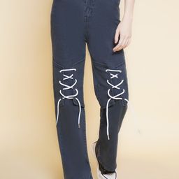 VESTIDO MODAS Women Straight Fit High-Rise Clean Look Stretchable Jeans-image-20