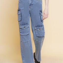 VESTIDO MODAS Women Straight Fit High-Rise Cotton Stretchable Jeans-image-19