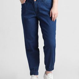 ONLY Women Straight Fit Clean Look High-Rise Stretchable Jogger Jeans-image-23