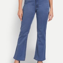 BAESD Women Jean Bootcut Mid-Rise Cotton Jeans-picture-10