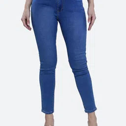 FCK-3 Women Hottie High-Rise Clean Look Light Fade Cropped Stretchable Jeans-picture-12
