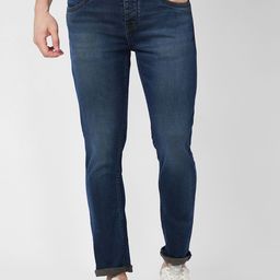 SPYKAR Men Light Fade Clean Look Whiskers Cotton Jeans-image-10