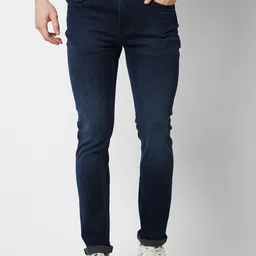 SPYKAR Men Light Fade Clean Look Stretchable Jeans-image-80