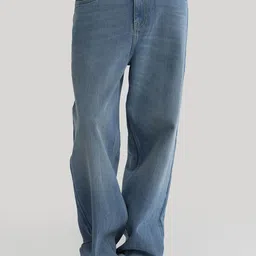 Snitch Men Comfort Relaxed Fit Heavy Fade Stretchable Jeans-picture-11