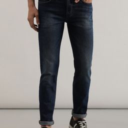 Lee Men Mid-Rise Slim Fit Clean Look Light Fade Stretchable Jeans-image-24
