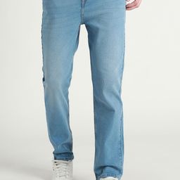 Dennis Lingo Men Straight Fit Light Fade Clean Look Stretchable Jeans-image-95