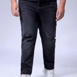 HARDSODA Men Slim Fit Light Fade Stretchable Jeans-image-38