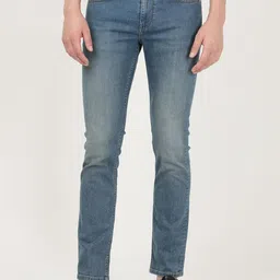 Lee Men Cotton Slim Fit Light Fade Stretchable Jeans-picture-33