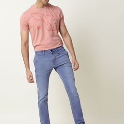 RARE RABBIT Men Blue Slim Fit Light Fade Stretchable Jeans-image-39