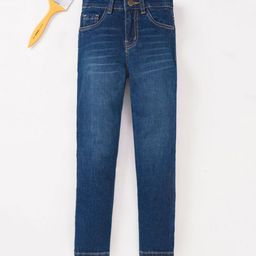 Ed-a-Mamma Boys Slim Fit Light Fade Stretchable Jeans-image-66