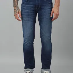 Cantabil Men Comfort Light Fade Stretchable Jeans-image-64