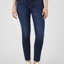 Wrangler Women Skinny Fit Light Fade Stretchable Jeans-image-50