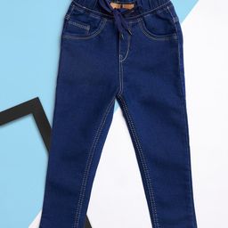 A-Okay Girls Slim Fit High-Rise Clean Look Acid Wash Stretchable Jeans-29