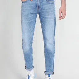 Flying Machine Slim Tapered Fit Stone Wash Authentic Signature Jeans-image-26