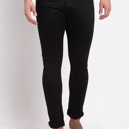 LOUIS STITCH Men Slim Fit Clean Look Stretchable Jeans-image-95