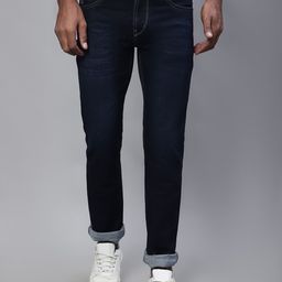 Cantabil Men Regular Fit Light Fade Stretchable Cotton Jeans-image-86