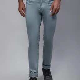 Cantabil Men Regular Fit Stretchable Cotton Jeans-image-60