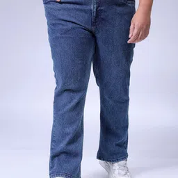 HARDSODA Men Bootcut Stretchable Jeans-picture-6