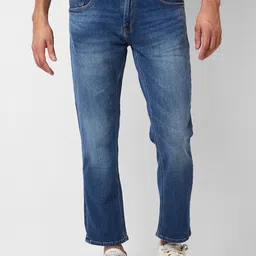 SPYKAR Men Heavy Fade Clean Look Stretchable Jeans-picture-4