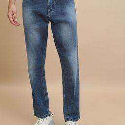 HIGHLANDER Men Slim Fit Heavy Fade Stretchable Cotton Jeans-image-27