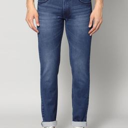 RJ Denim Men Slim Fit Heavy Fade Stretchable Jeans-image-30