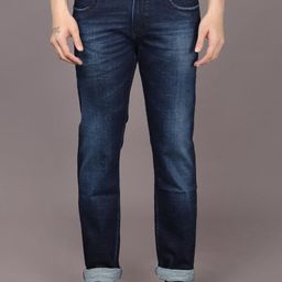 RJ Denim Men Slim Fit Light Fade Stretchable Jeans-image-98