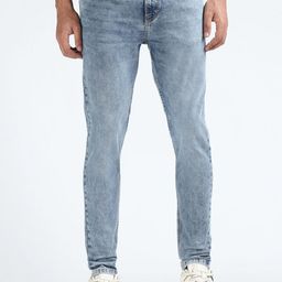 Flying Machine Morrison Men Skinny Fit Clean Look Heavy Fade Stretchable Jeans-picture-7
