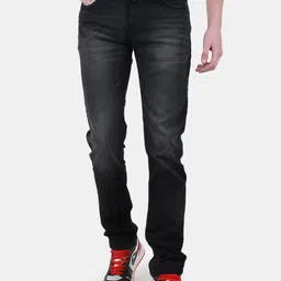Duke Men Slim Fit Mid-Rise Light Fade Clean Look Cotton Stretchable Jeans-picture-23