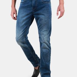 Duke Men Slim Fit Clean Look Heavy Fade Stretchable Jeans-image-91