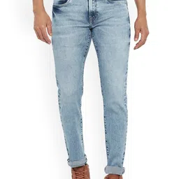 EVERBLUE Men Stretchable Comfort Slim Midrise Jeans-image-40