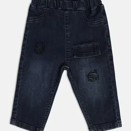 MINI KLUB Infant Boys Clean Look Light Fade Stretchable Jeans-image-67
