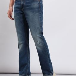Lee Men Mildly Distressed Stretchable Jeans-image-55