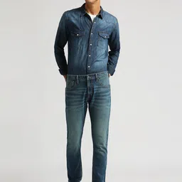 Pepe Jeans Men Relaxed Fit Heavy Fade Stretchable Jeans-image-42