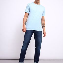 Lee Men Slim Fit Light Fade Clean Look Stretchable Jeans-image-80