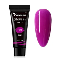 VENALISA UV & LED Neon Acrylic Poly Nail Extension Gel 15 g - Shade K24-image-86