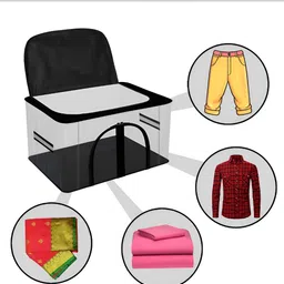 Kuber Industries Black Regular Multi-Utility Organisers image 5