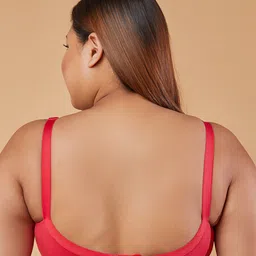 Maashie Pack of 2 M Frame Full Coverage Non Padded Non Wired Lace Bra image 2